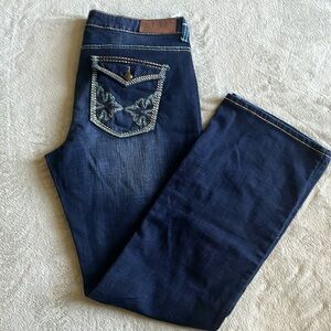 Cowgirl up brand bootcut jeans
